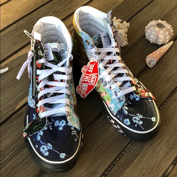 🌴🌼VANS- Unique AWESOME HIGH TOPS🌼🌴 - Picture 3 of 14